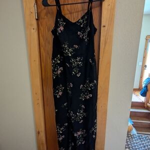 Torrid Black Maxi Sundress with Spaghetti Straps